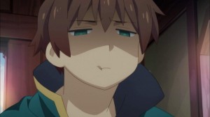 Create meme: konosova Sato Kazuma, Kazuma of konosova