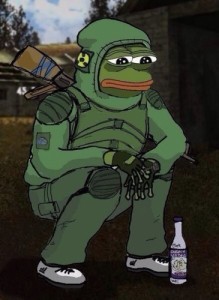 Create meme: pepe meme, sad frog, Stalker