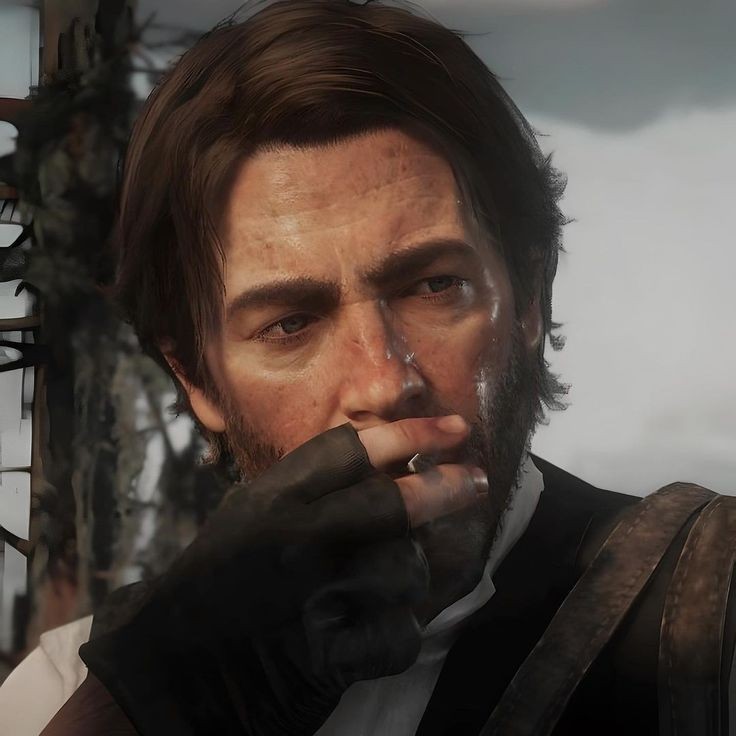 Create meme: arthur morgan, Arthur morgan, arthur morgan brad pitt