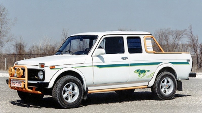 Create meme: vaz 2329, Lada niva pickup lada 2329, lada niva pickup