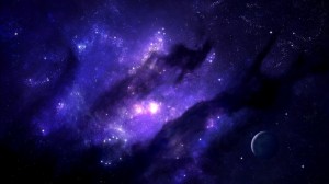 Create meme: purple space, footage space, star sky cosmos