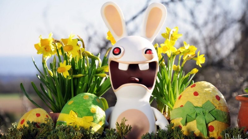 Create meme: Easter , easter bunny, Easter Bunny game