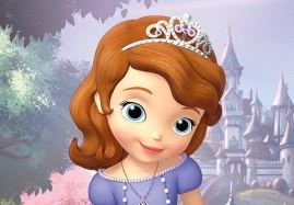 Создать мем: принцесса софия корона мультик, princess sofia, принцесса софия лицо