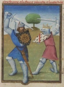 Create meme: miniatures of the middle ages, medieval knight, medieval miniatures