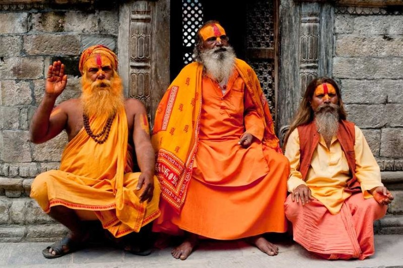 Create meme: Nepal Hinduism, sadhu nepal, Nepal