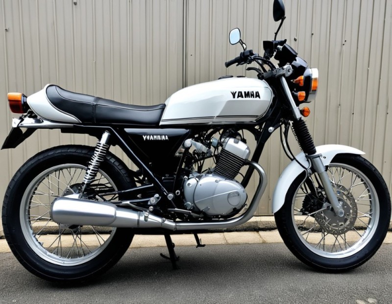 Создать мем: ямаха sr500, ямаха ср 400, мотоцикл yamaha