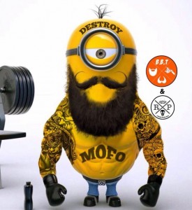 Create meme: funny minions, minions, minion Jock