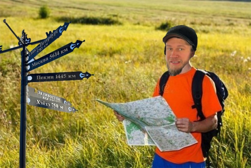 Create meme: meme guy with a map in the field, meme where I'm a man with a map, the man with the map