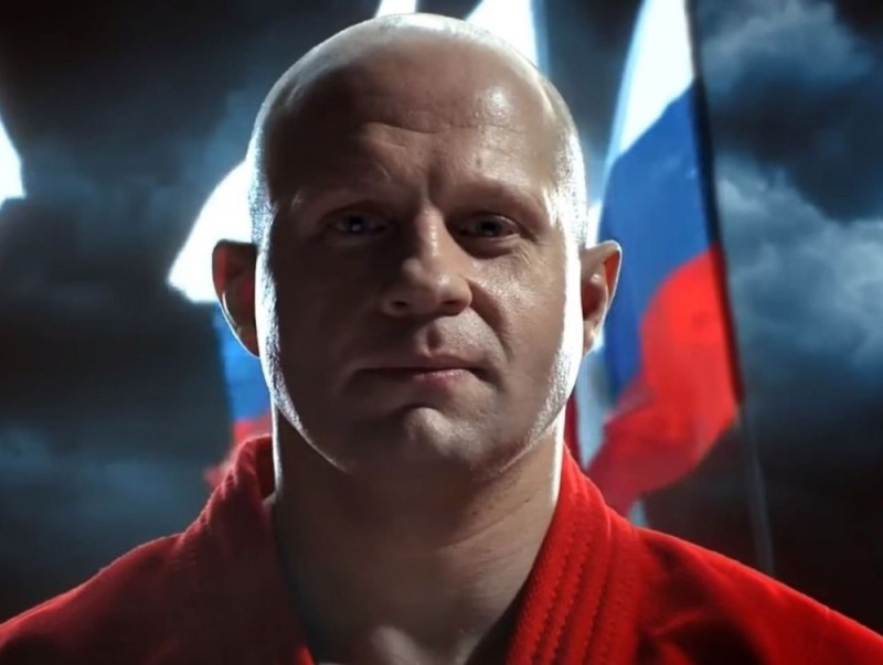 Create meme: Fedor Emelianenko , fedor emelianenko 's fight, Emelianenko