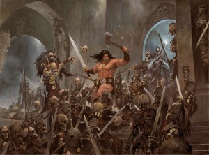 Create meme: conan, Conan the barbarian world, Conan the barbarian fan art Wallpaper