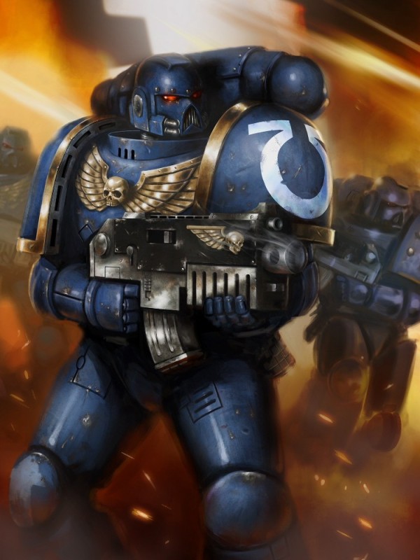 Create meme: warhammer 40,000 space marines, Warhammer 40,000 space marines ultramarines, ultramarines warhammer 40,000