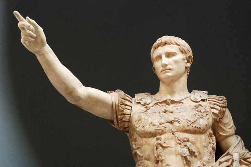 Create meme: Nero Emperor of Rome, Emperor Octavian Augustus, statue of Octavian Augustus