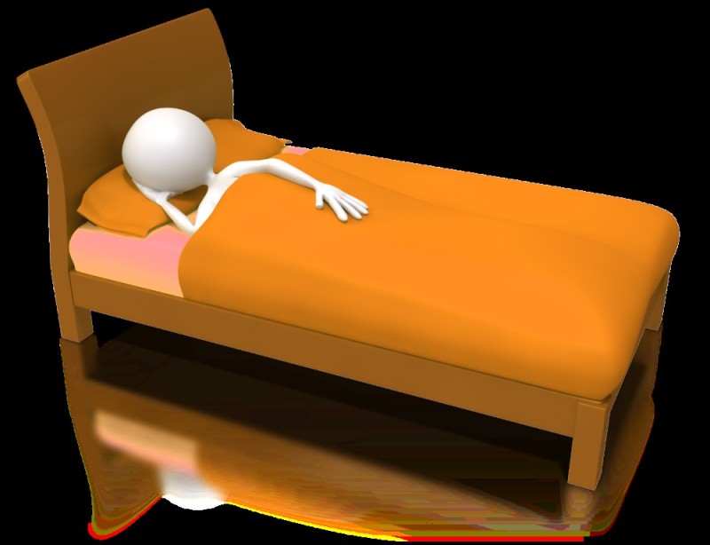 Create meme: the man in the bed, the sleeping man, a bed without a background