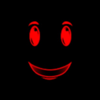 Create meme: darkness, roblox grin, a smile from roblox