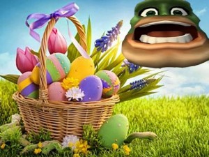 Create meme: the feast of the Passover, the holiday of light Easter, Easter