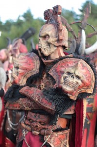 Create meme: Barong, lustria Warhammer, Warhammer cosplay Orc