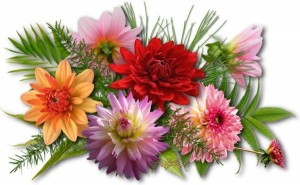 Создать мем: открытка букет цветов, открытка цветы, поздравление цветы