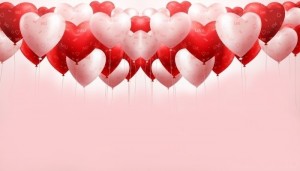 Создать мем: валентинка сердечко, шары сердечки, открытка на день святого валентина