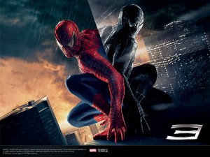 Создать мем: человек паук враг в отражении, фото человек паук 3, человек-паук 3 враг в отражении постер