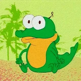 Создать мем: крокодильчик шнапи, schnappi le petit crocodile, шни шна шнапи