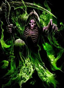 Создать мем: череп фэнтези, темные арты, grim "death" reaper