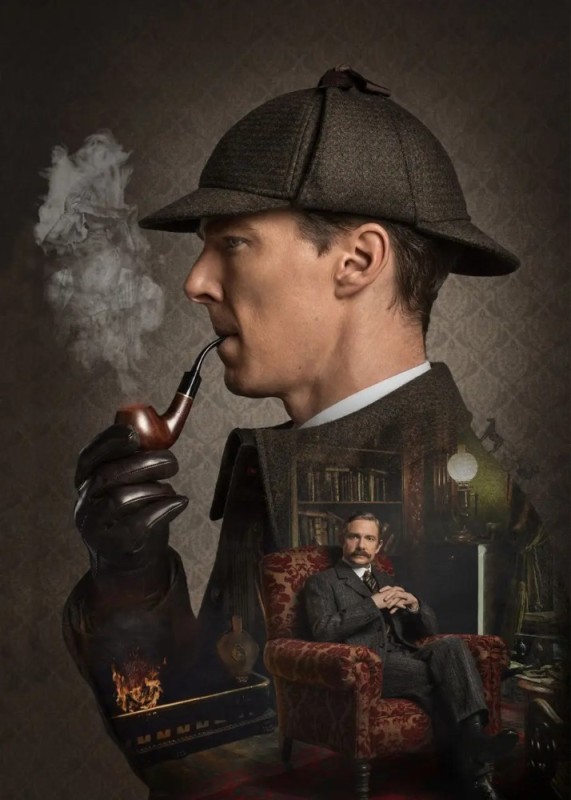Create meme: Sherlock Holmes , Sherlock , cumberbatch sherlock holmes