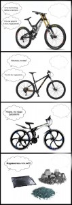 Create meme: mountain bike, bike