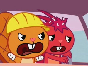 Create meme: happy tree friends flaky, Happy Tree Friends