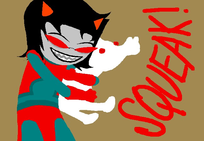 Создать мем: homestuck gamzee, терези пайер хоумстак, homestuck terezi