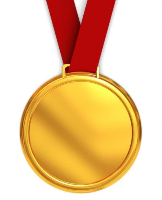 Create meme: medals on a white background, gold medal, medals on a transparent background