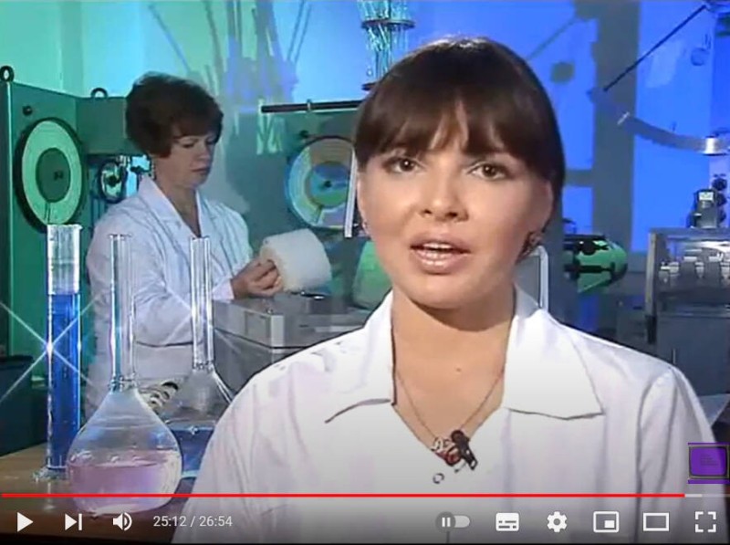 Create meme: expert olga fayzimatova, kontrolnaya zakupka, Control purchase, Channel One, May 7, 2009.