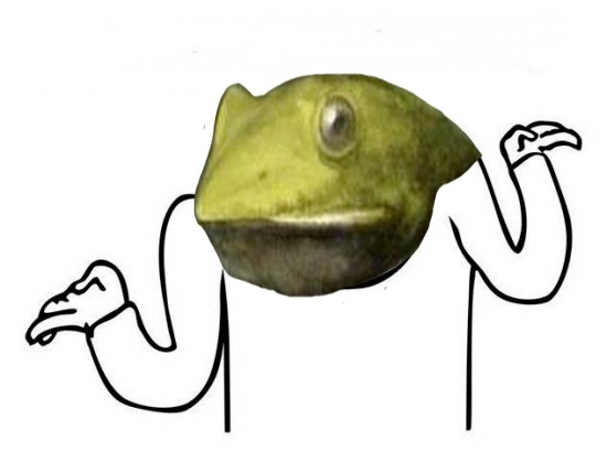 Create meme: people , the trick , frogs