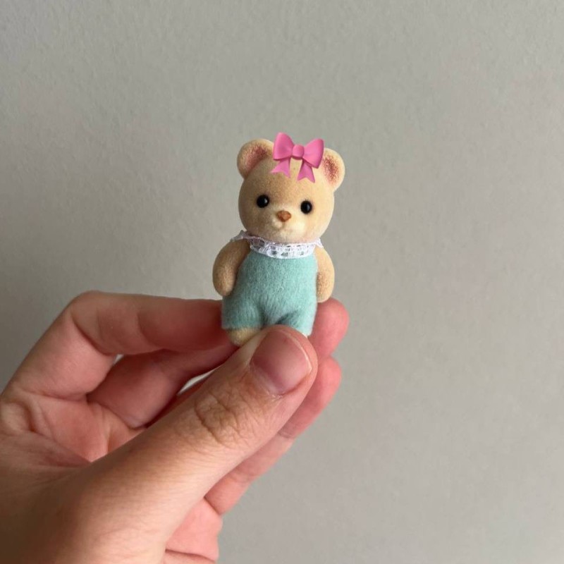 Create meme: sylvanian families, Sylvania Family baby bear, Sylvania family bears