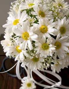 Create meme: wedding bouquet, bouquet of daisies, daisy