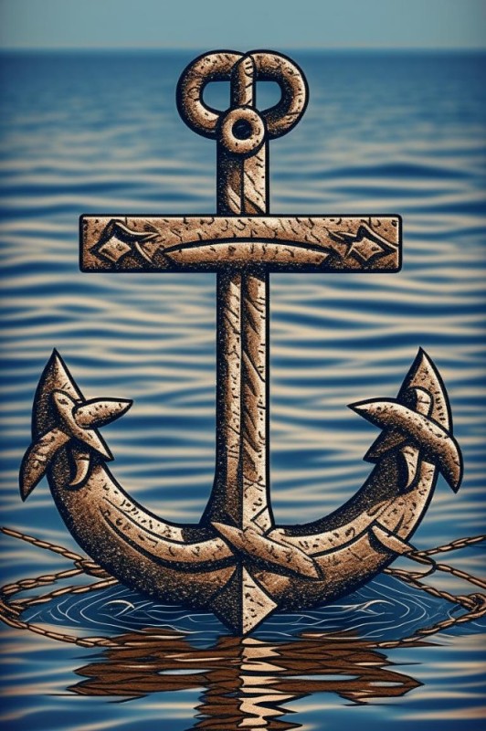 Create meme: anchor, anchor is a symbol of hope, the anchor