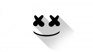 Create meme: mask marshmallow template, marshmello Wallpaper for screens, marshmello logo without background