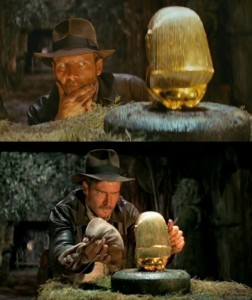 Создать мем: индиана джонс кадры из фильма, indiana jones meme, индиана джонс археолог