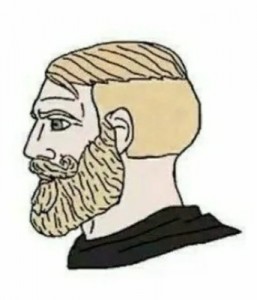 Create meme: stickers telegram., portrait, beard