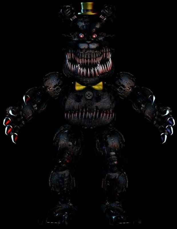 Create meme: The dreadful Freddy from fnaf, The dreadful golden Freddy, dreadful freddy