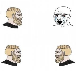 Create meme: bearded man meme, beard meme , nordic meme with other templates