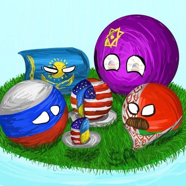 Создать мем: кантриболз игра, содружество непризнанных государств countryballs, кантриболз альтернативное прошлое