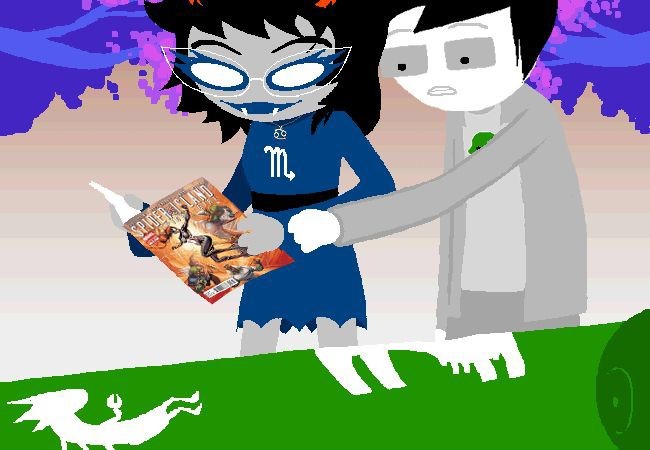 Создать мем: аранея хоумстак, джон хоумстак скриншот, let s read homestuck