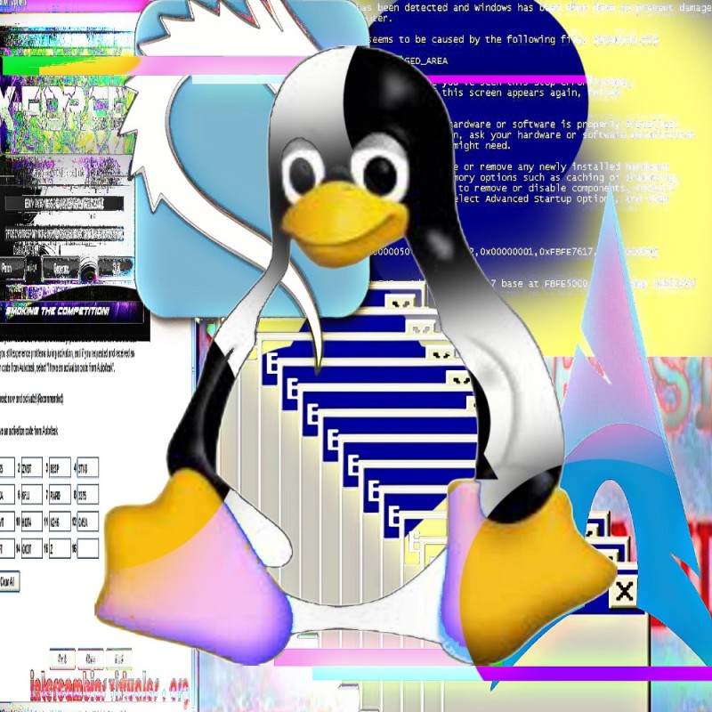 Create meme: linux, windows linux, the best linux