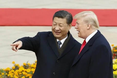 Create meme: XI Jinping , trump and XI Jinping, Xi Jinping and Donald Trump