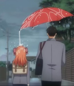 Create meme: monthly Shoujo Nozaki kun rain