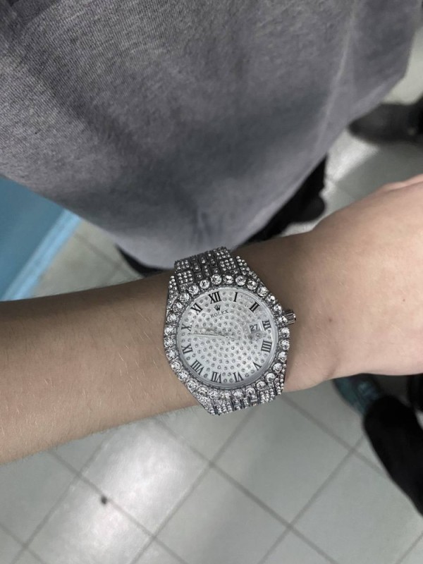 Create meme: diamond watches for men, wrist watch , diamond watches