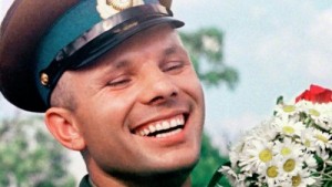 Create meme: the first cosmonaut, Gagarin's smile, gagarin