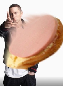 Create meme: eminem 