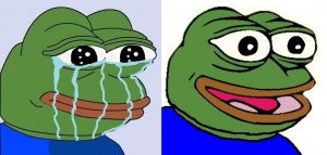 Create meme: twitch meme, feelsgoodman emote, avatar plus stickers Pepe