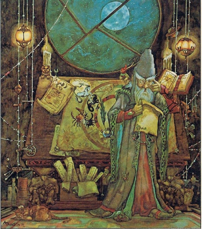 Create meme: Edmund Dulac, pictures , Edmund Dulac the alchemist